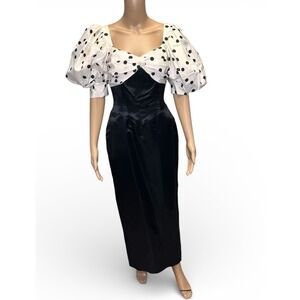 xs prom dresses Poly USA 9350 Cold Shoulder Corset Bone Prom Dress